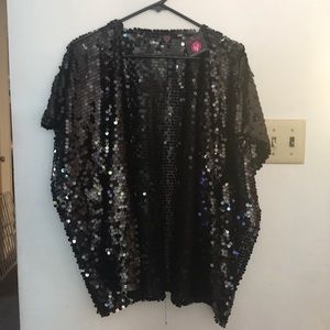 Sequin kimono